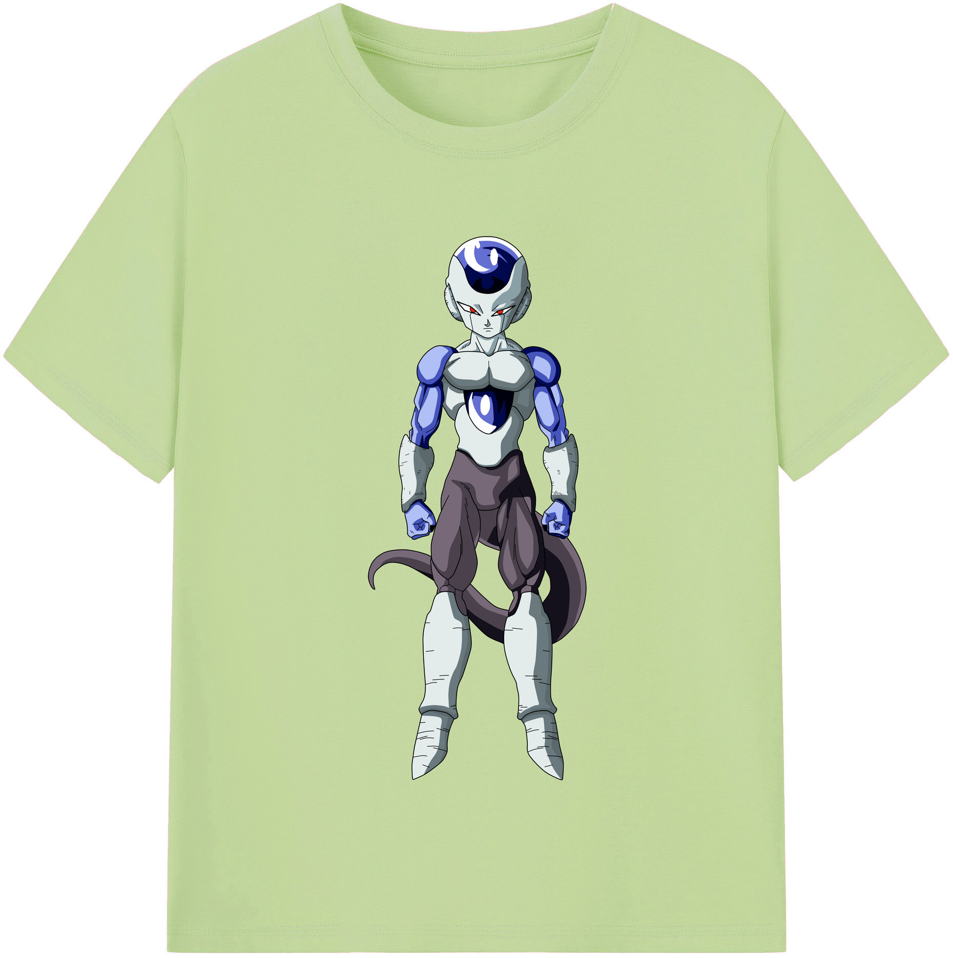 （画像用） ドラゴンボール フリーザ DRAGON BALL Frieza 綿100％半袖Tシャツ（フロントプリント）